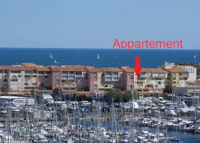 Apartman Belle Vue, T2 Mezzanine Vue Port, 50 M De La De La Conque *